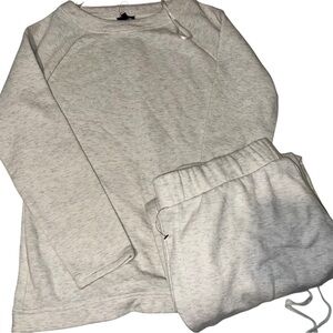 Talbots “ M Cozy Cream Loungewear Set